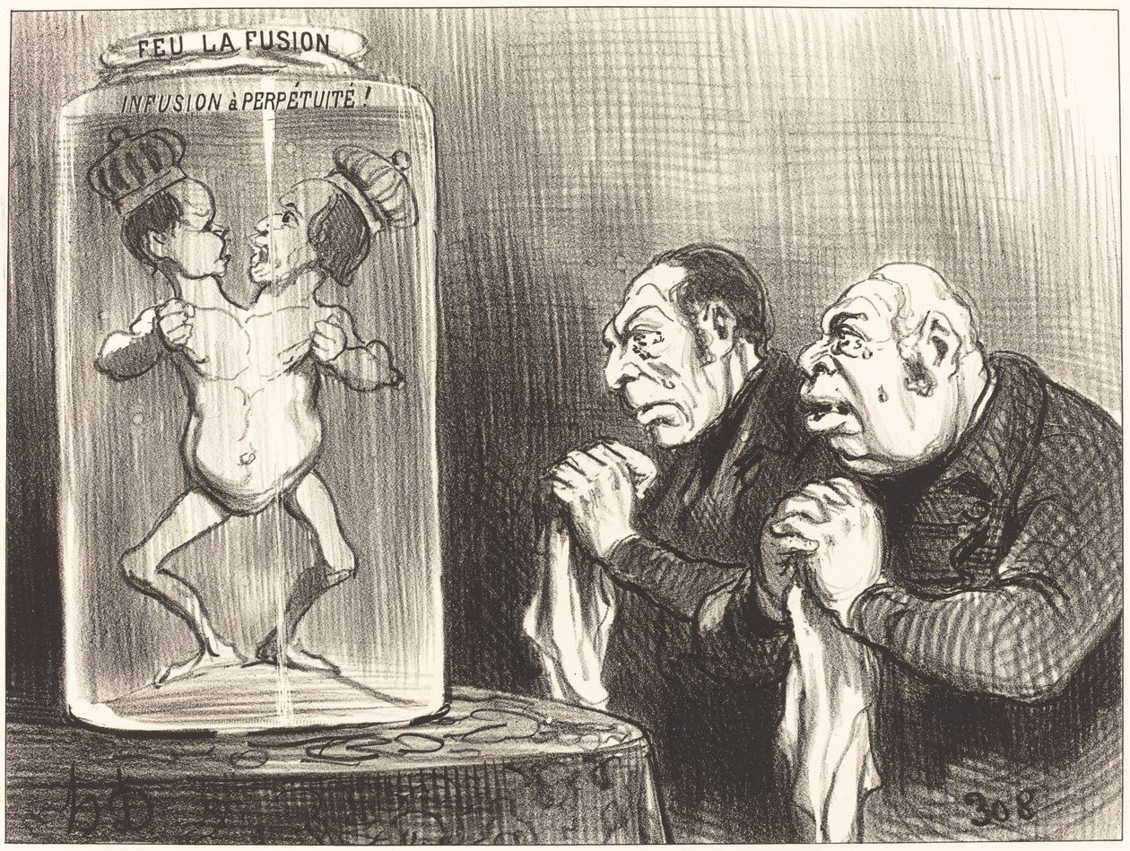 Superfluous Regrets! by Honoré Daumier