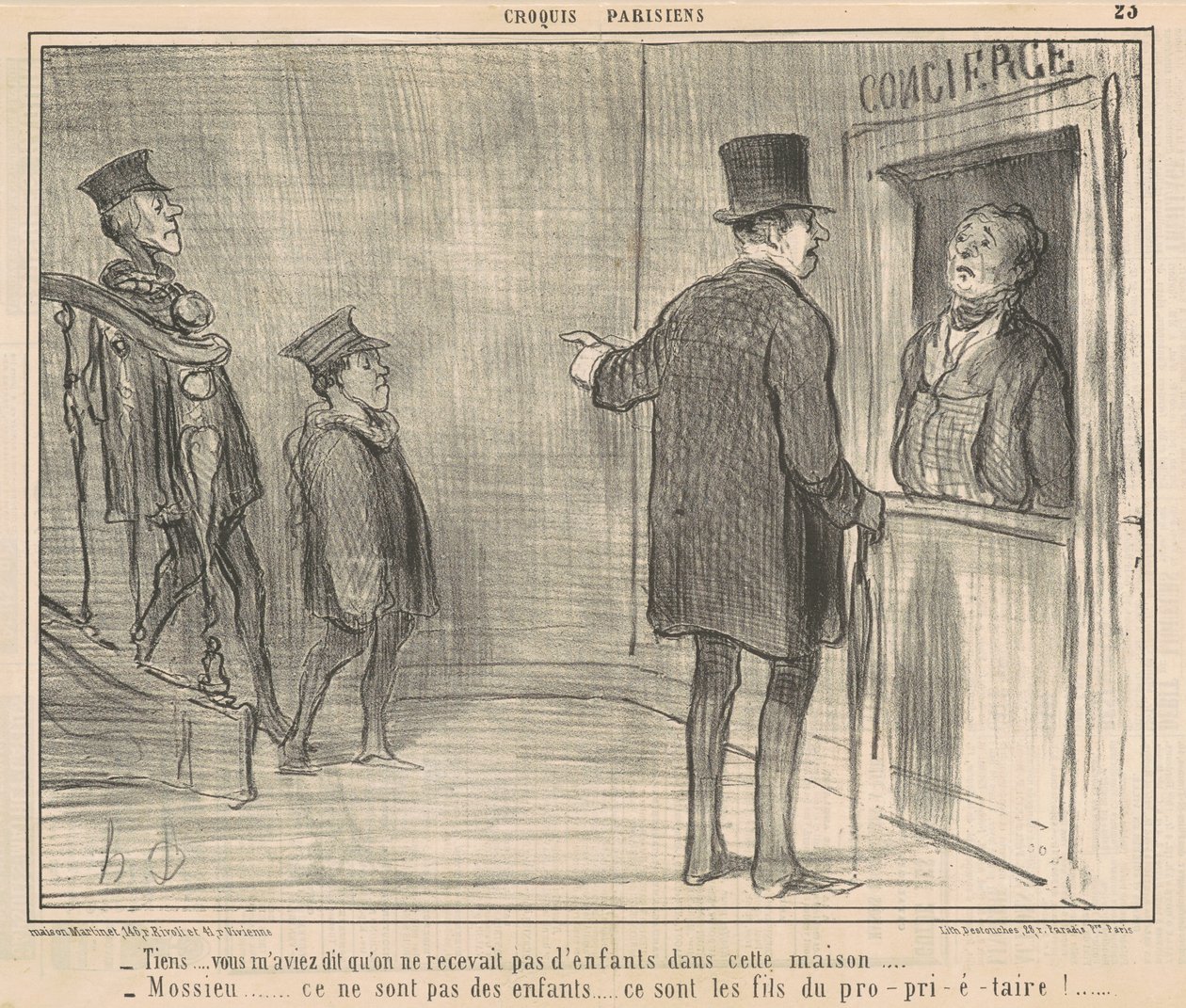 Well... you told me... by Honoré Daumier