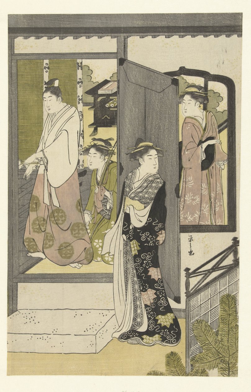 The Visit by Hosoda Eishi