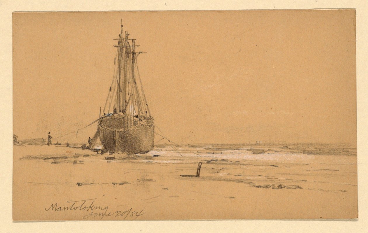 At the Seashore in Mantoloking by Howard Russell Butler