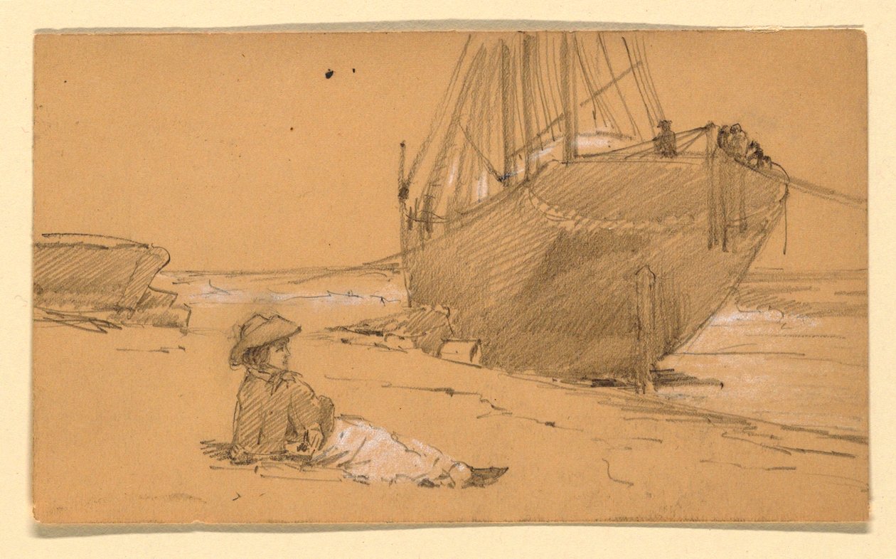 At the Shore by Howard Russell Butler