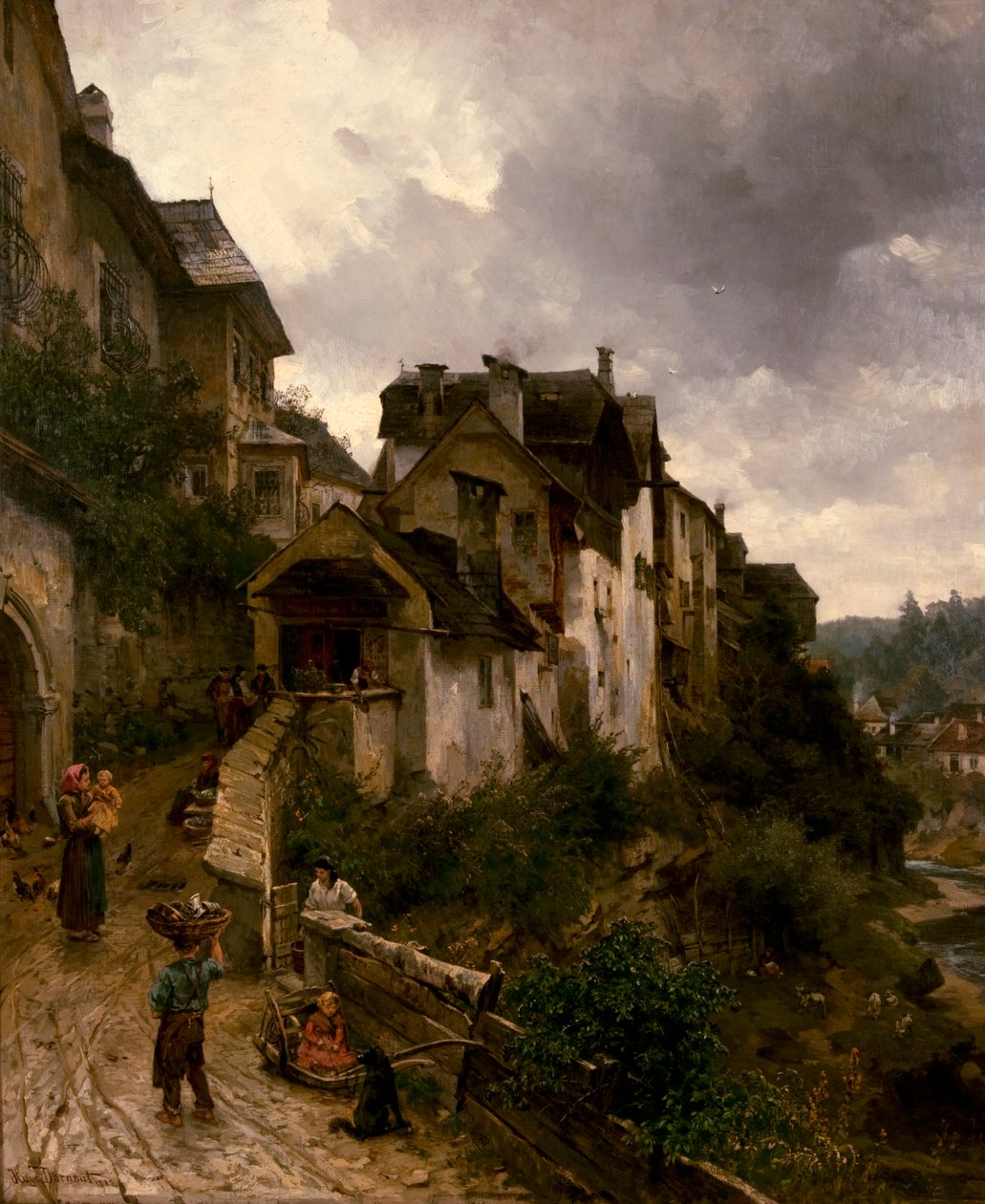 Motif from Zell by Hugo Darnaut