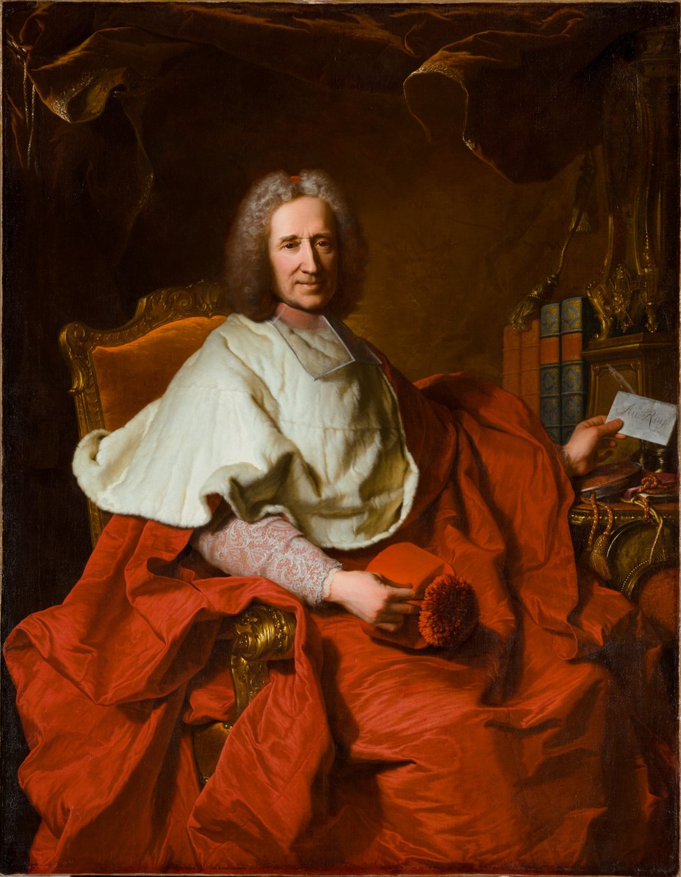 Portrait of Cardinal Guillaume Dubois, 1723 by Hyacinthe Francois Rigaud