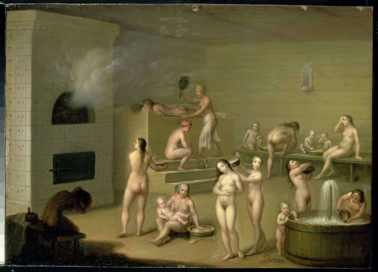 Russian Bath by I. Letunov