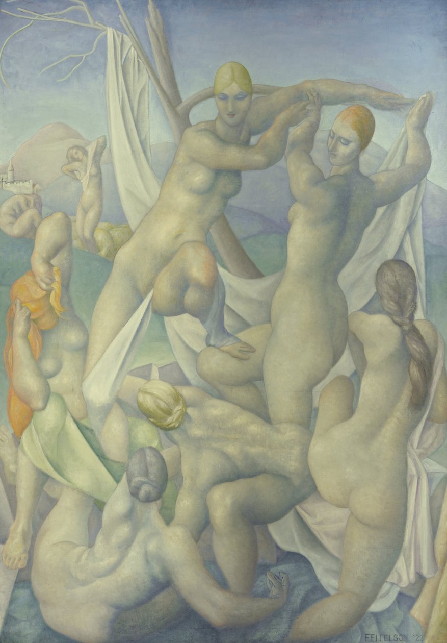 Diana at the Bath by I. Lorser Feitelson