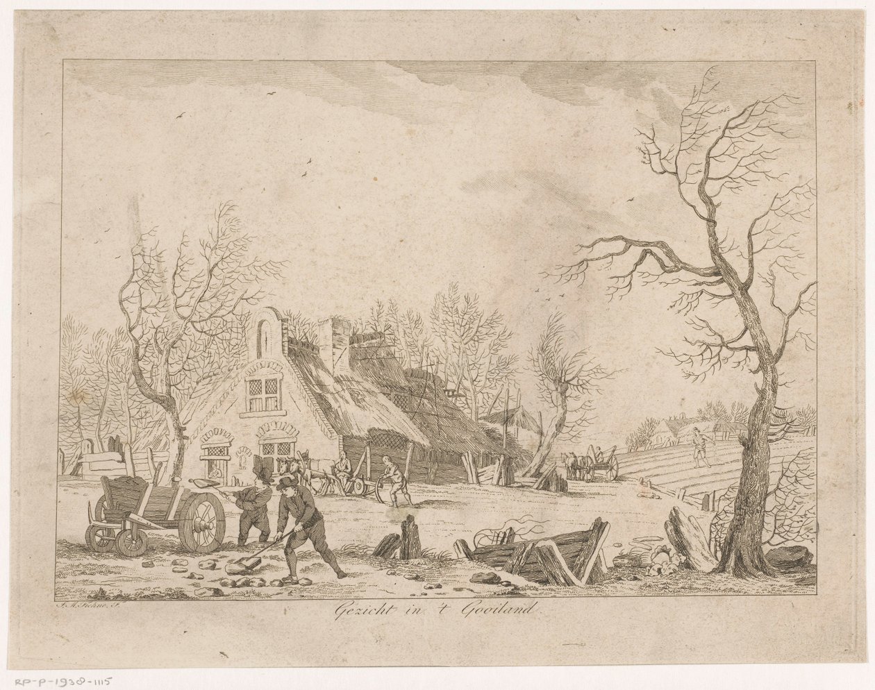 Farmyard by I.M. Fiehne
