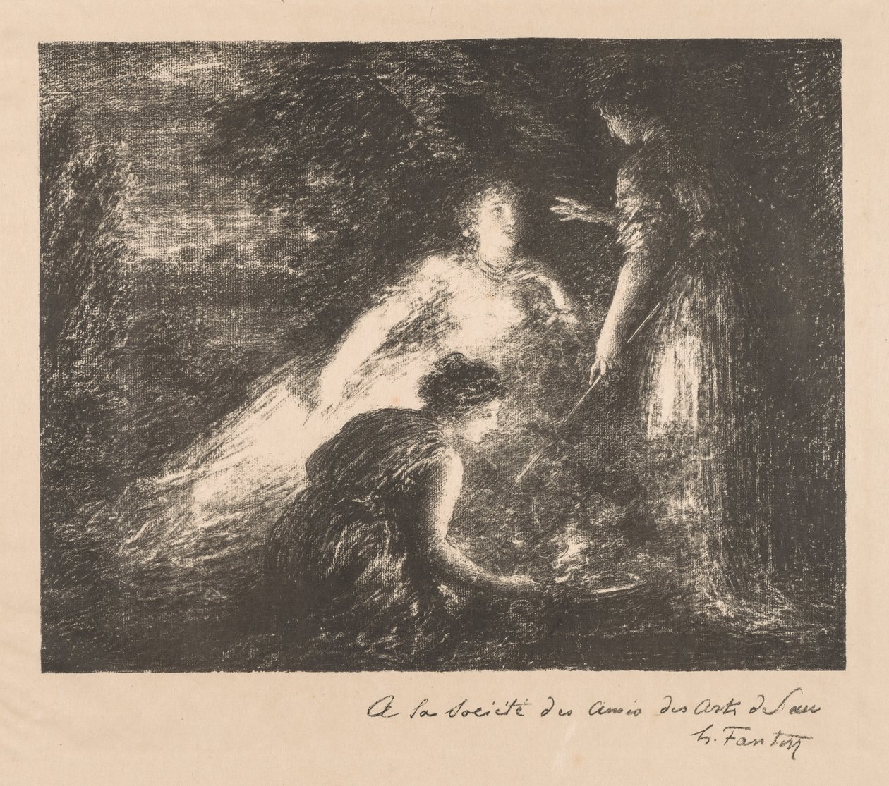 Witchcraft, 1899 by Ignace Henri Jean Fantin Latour