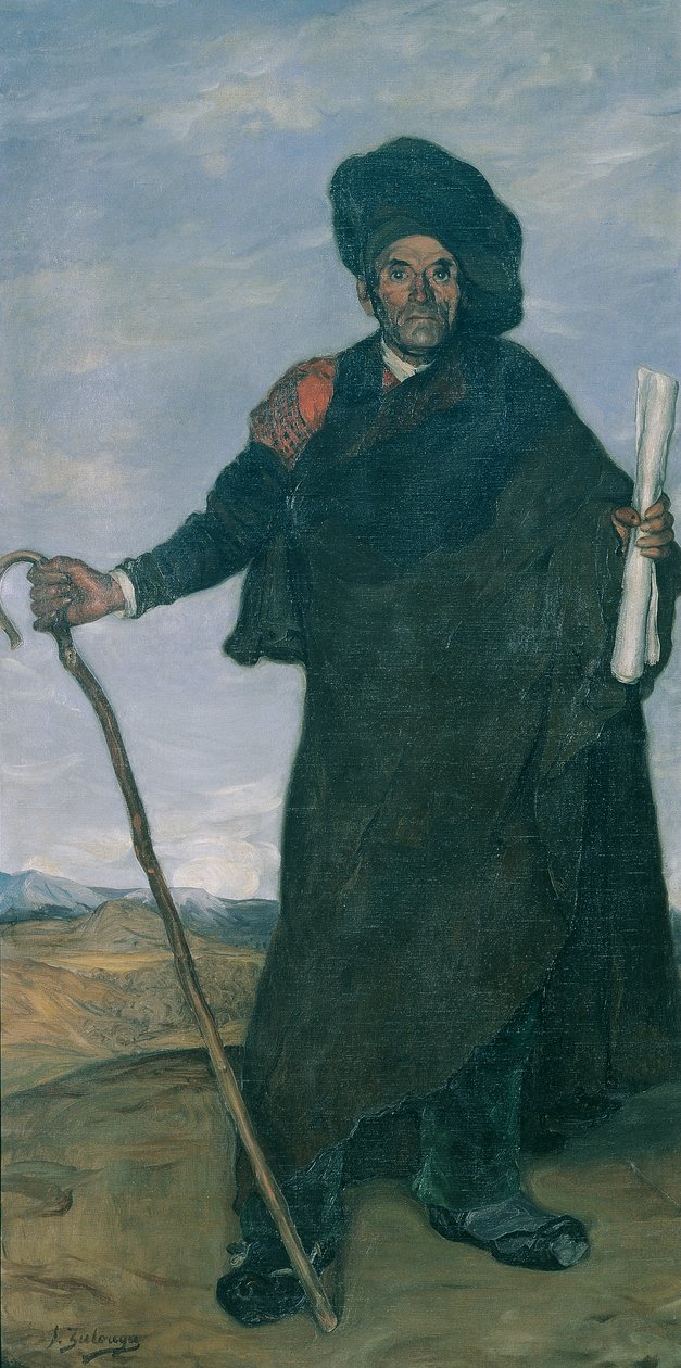 The Folk Poet Don Miguel of Segovia by Ignacio Zuloaga