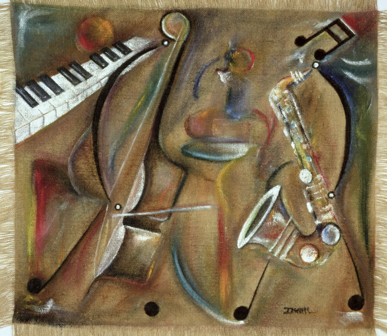 Burlap Sax by Ikahl Beckford