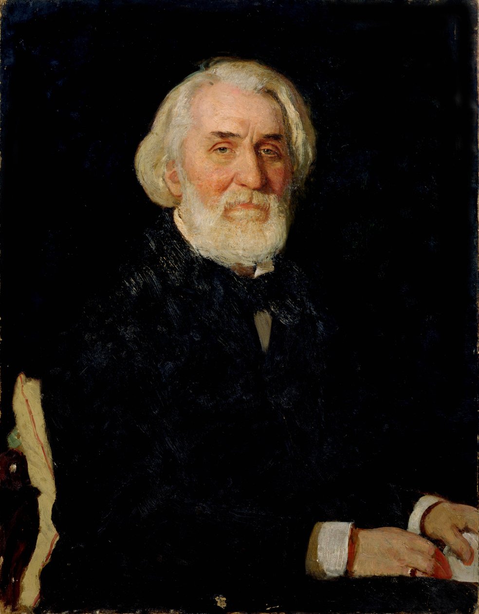 Portrait of Ivan S. Turgenev (1818-83), 1879 by Ilya Efimovich Repin