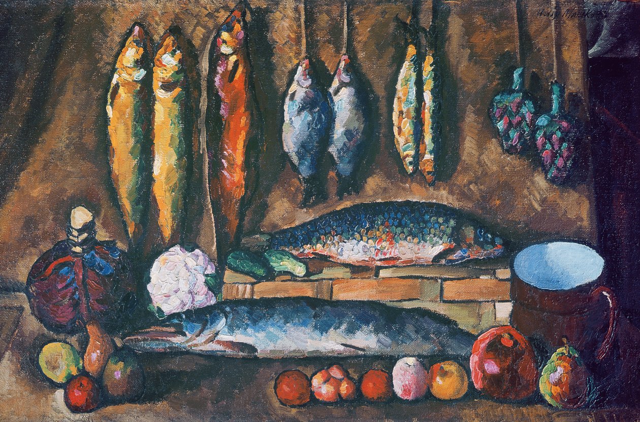 Still Life, c.1910 by Ilya Ivanovich Mashkov