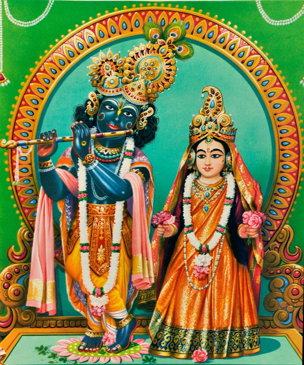 Krishna by Indian School