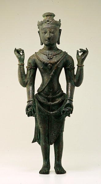 Figure of Vishnu, from Java by Indonesian School