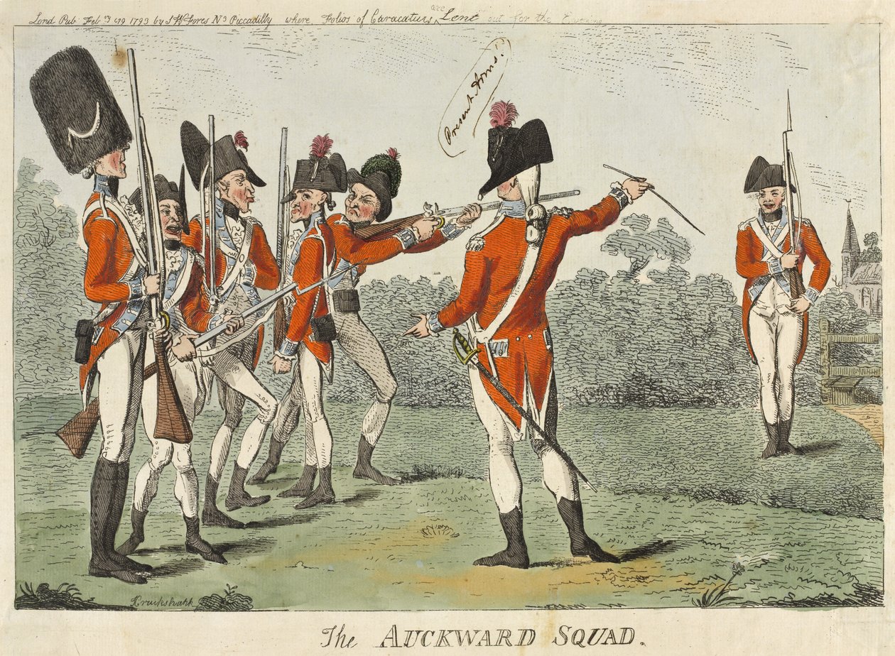 The Awkward Squad by Isaac Cruikshank