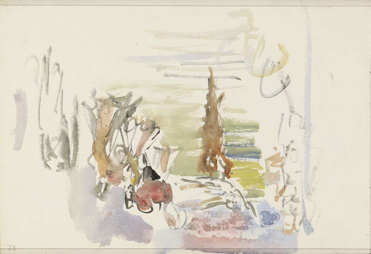 Artists on Stage by Isaac Israels