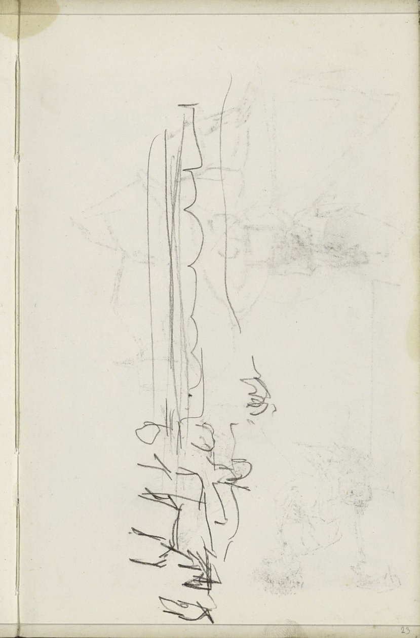 Horses, Possibly for a Dray by Isaac Israels