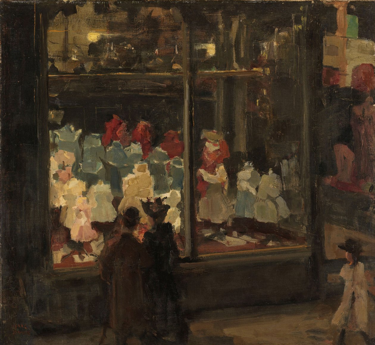 Shop Window by Isaac Israels