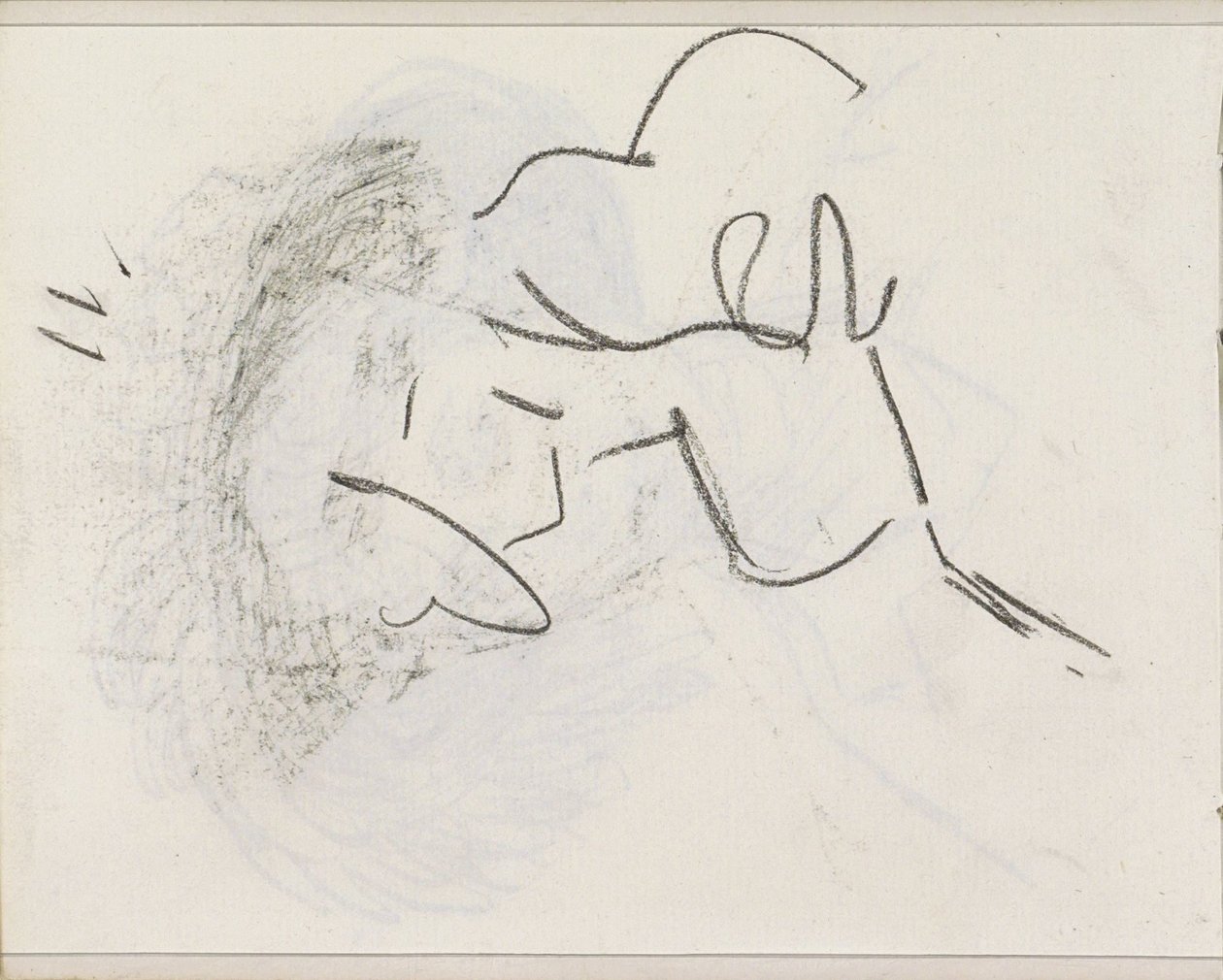 Study, Possibly a Figure Study by Isaac Israels