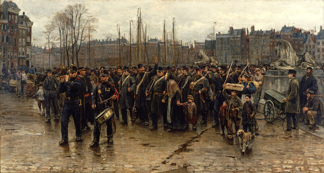 Transport of Colonial Soldiers by Isaac Israels