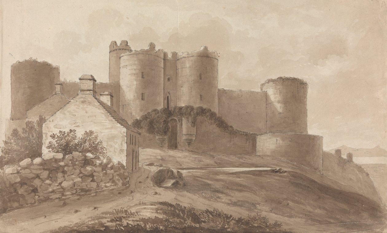 Harlech Castle by Isaac Weld