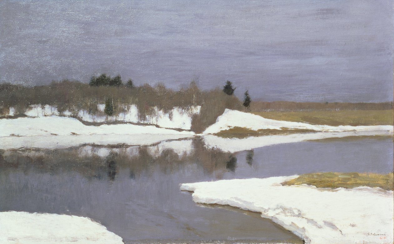 Early Spring, 1898-99 by Isaak Ilyich Levitan