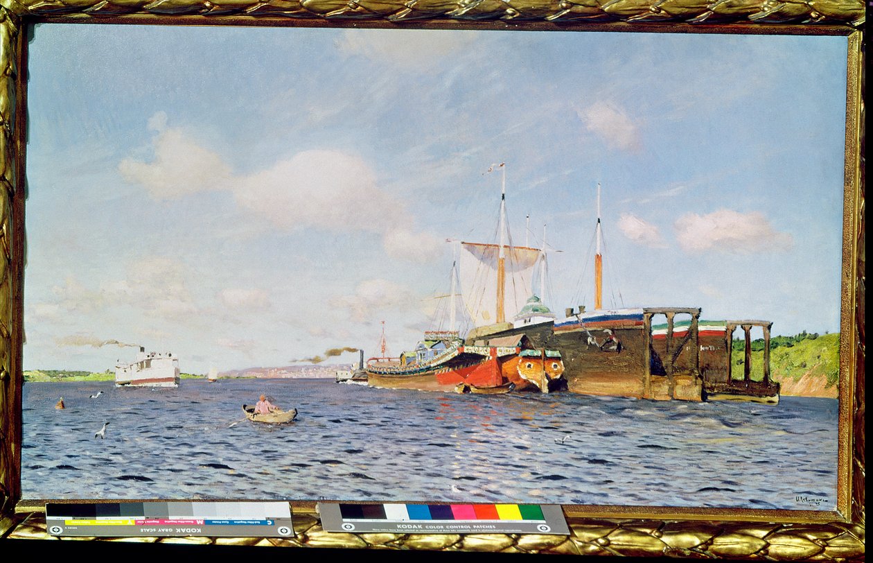 Fresh Wind on the Volga, 1895 by Isaak Ilyich Levitan