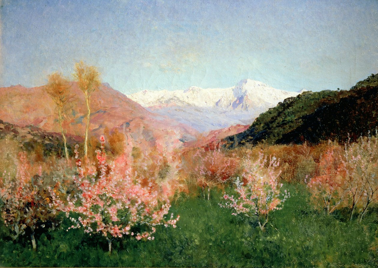 Spring in Italy, 1890 by Isaak Ilyich Levitan