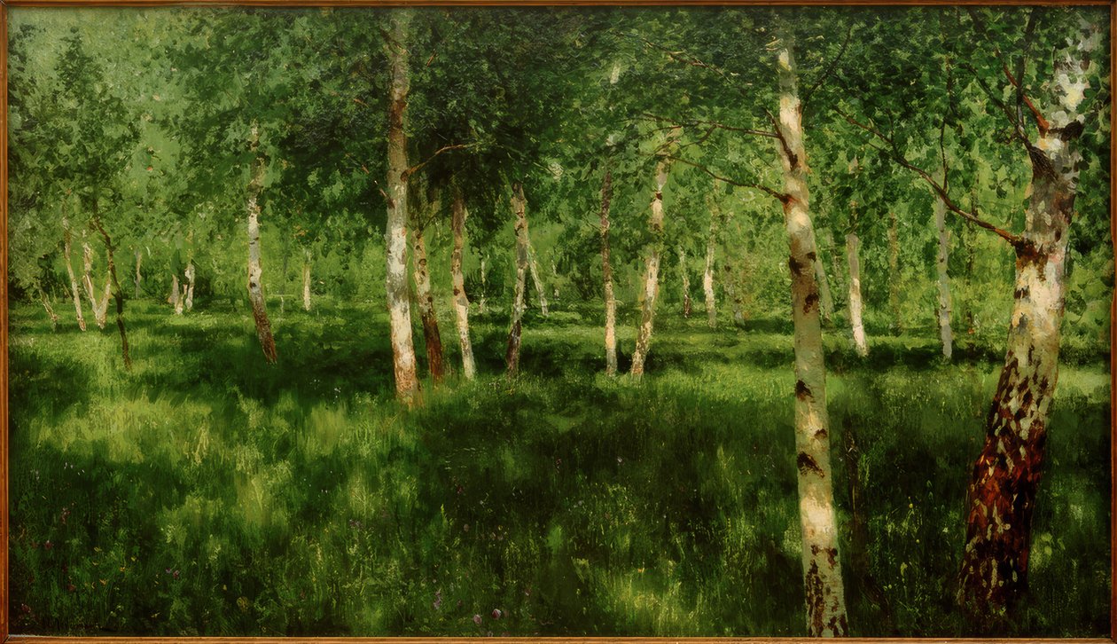 Birch Grove by Isaak Ilyich Levitan