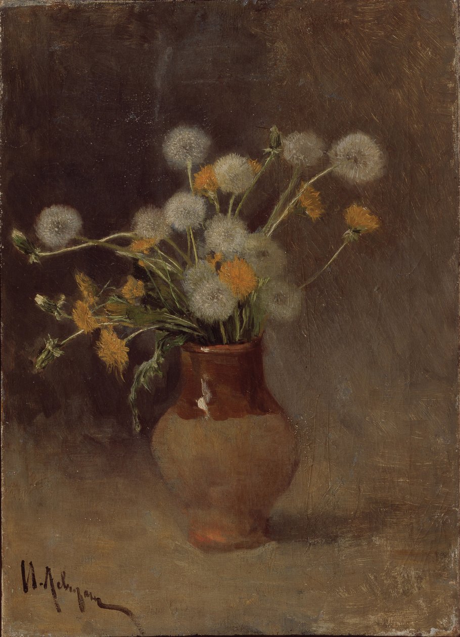 Dandelions, 1889 by Isaak Ilyich Levitan