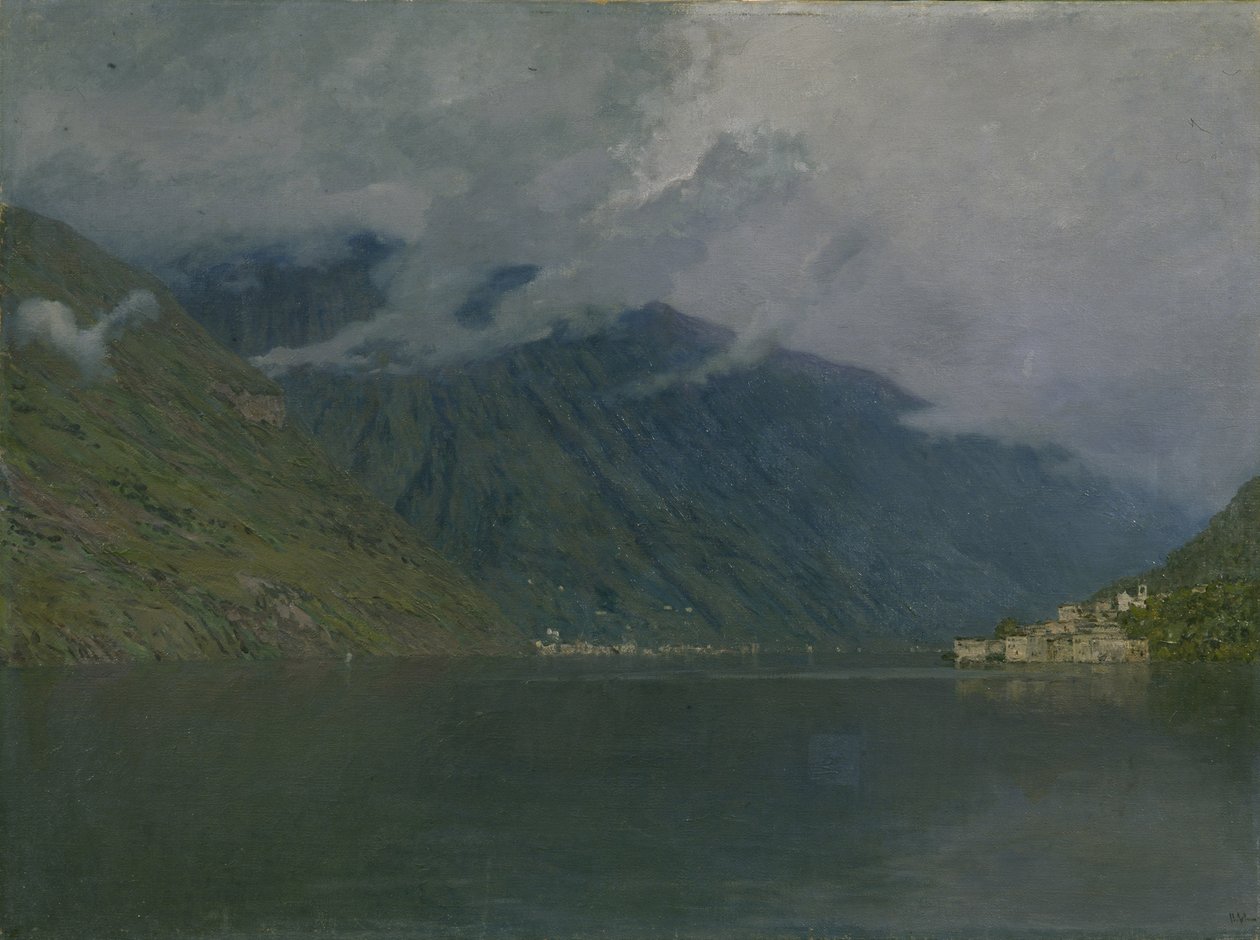 Lake Como by Isaak Ilyich Levitan