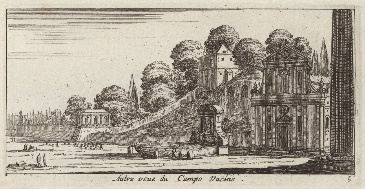 Another View of the Roman Forum by Israël Silvestre