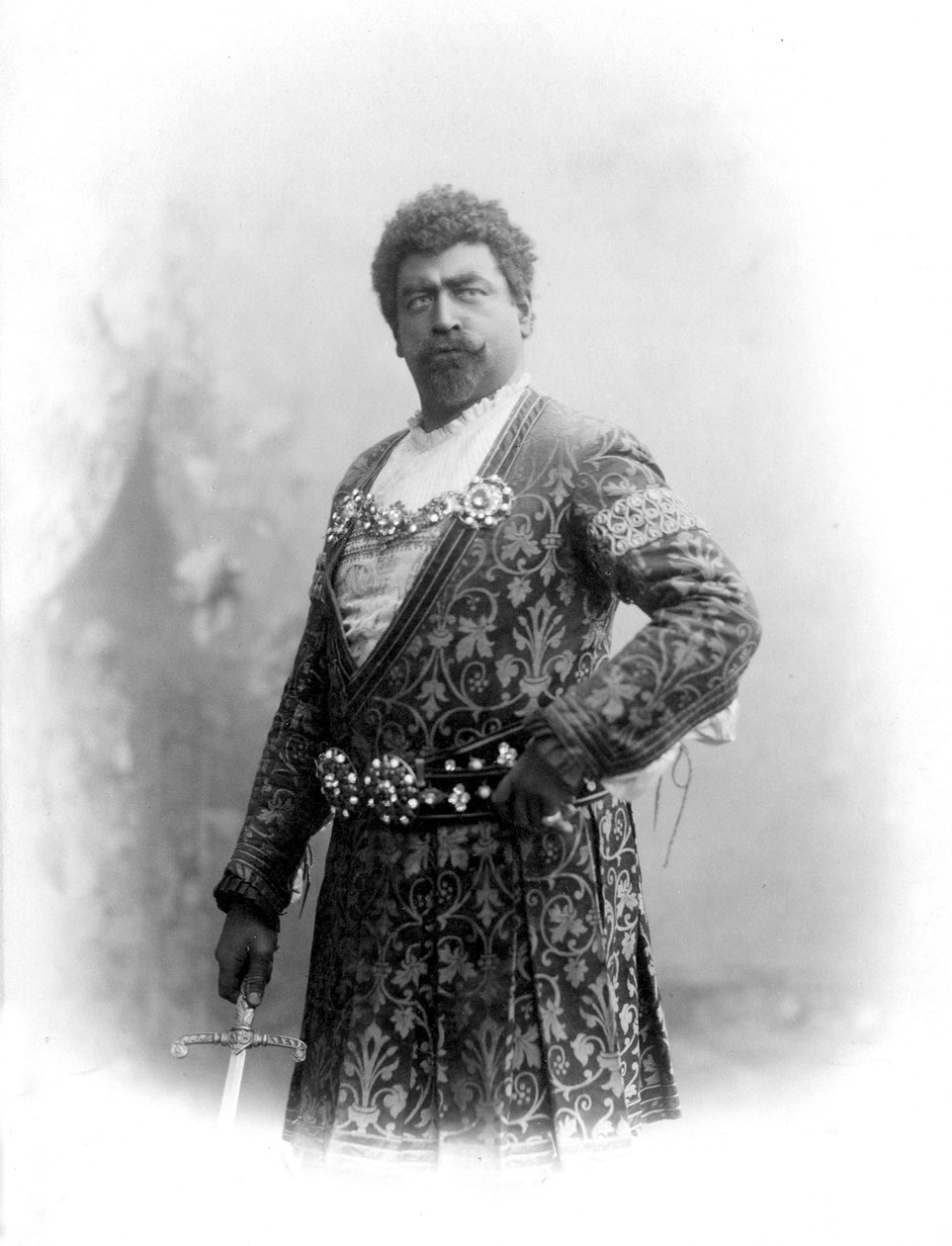 Francesco Tamagno, c.1890 by Italian Photographer