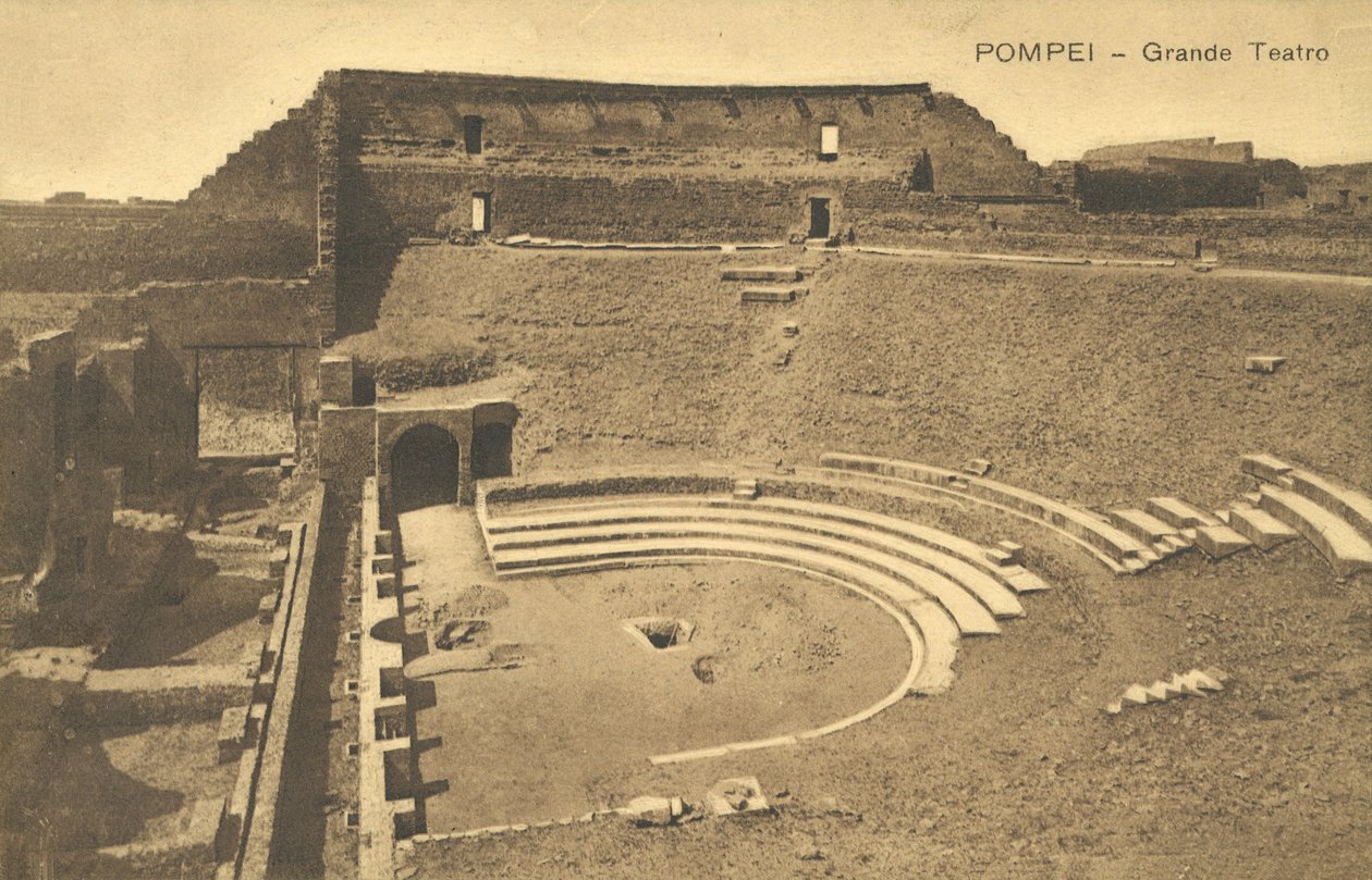 Pompei, Italy, Amphitheatre by Italian Photographer