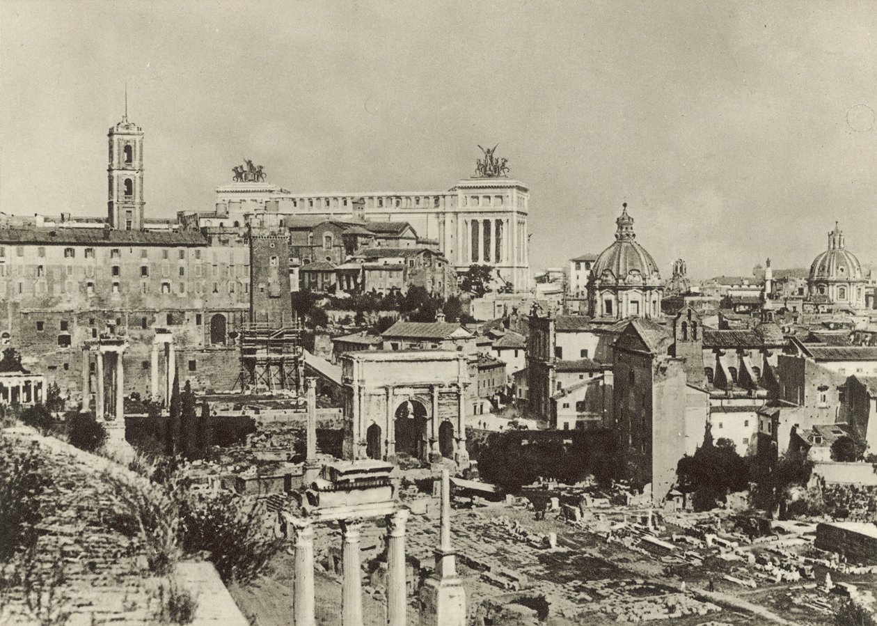 Roman Forum, Panorama by Italian Photographer