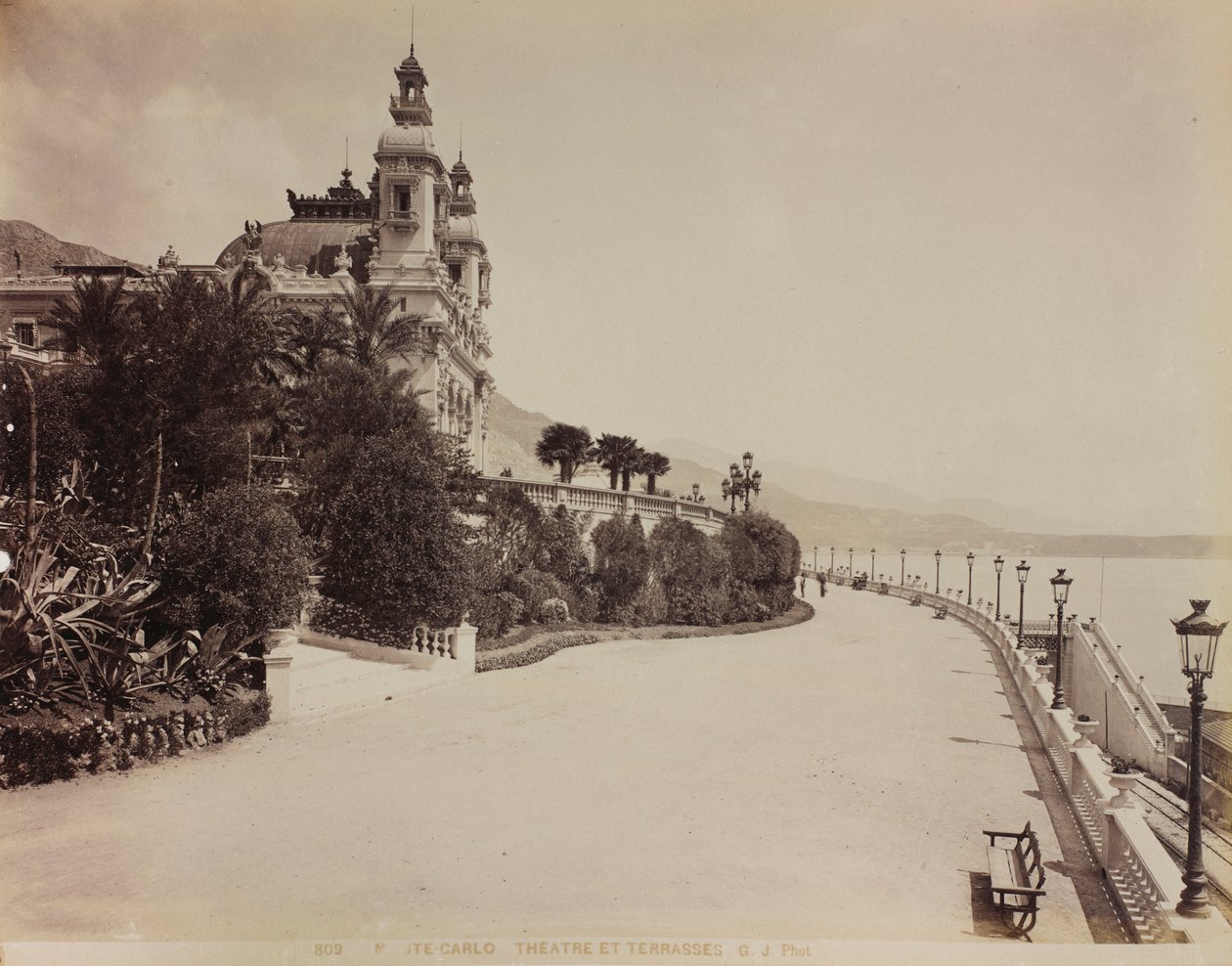The Theatre of Montecarlo, Principality of Monaco by Italian Photographer