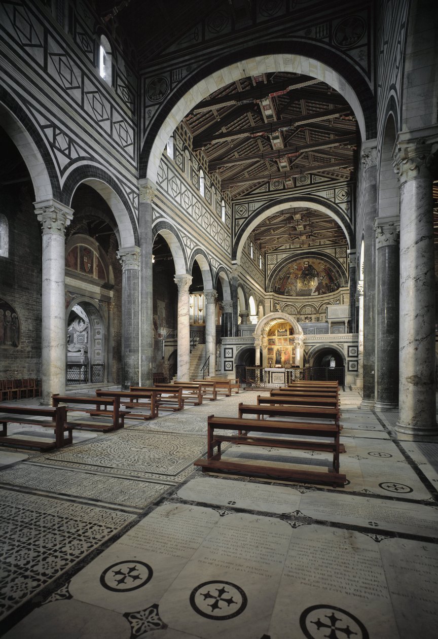 Interior View of the Church by Italian School