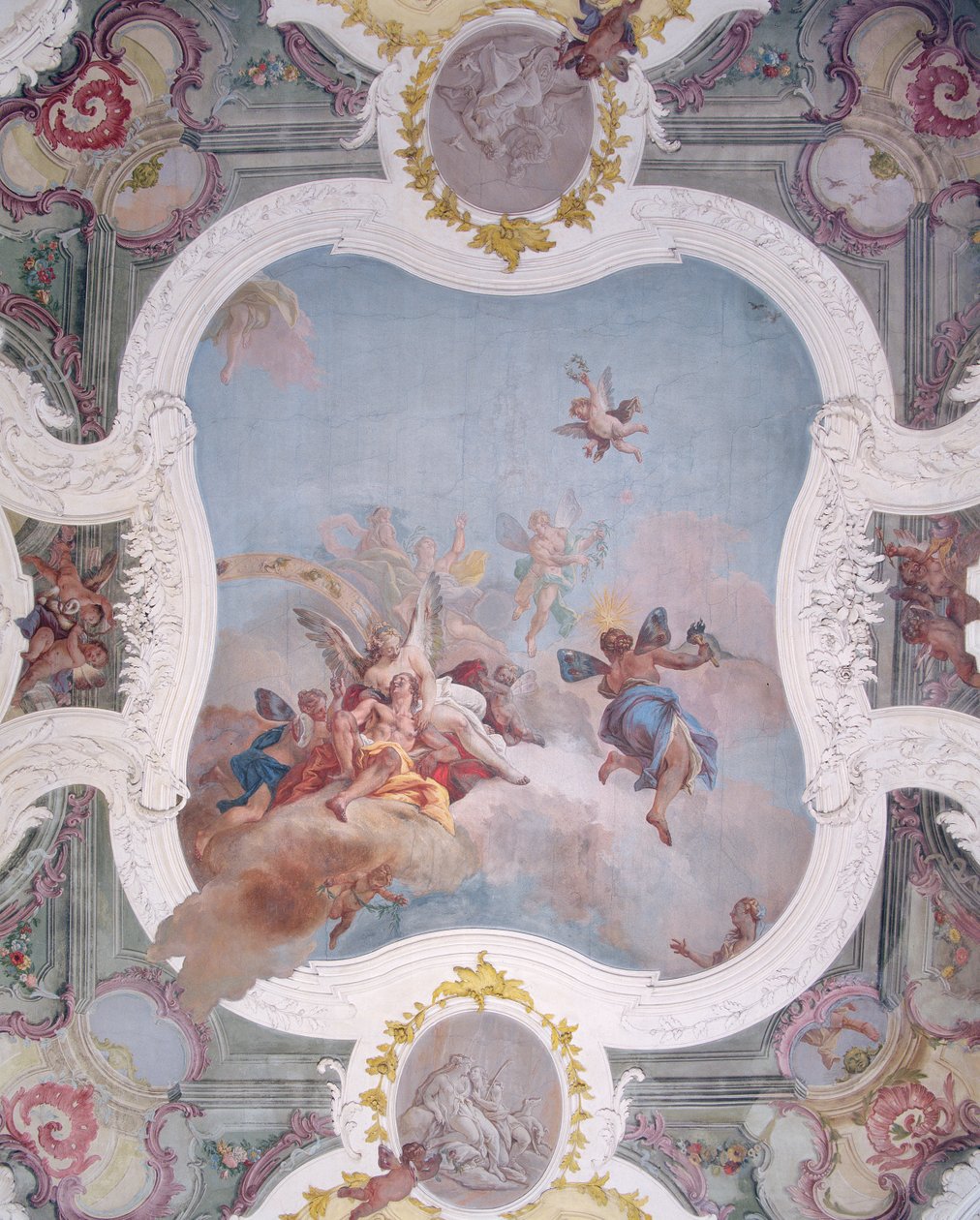 Mythological Scene with the Zodiac by Italian School