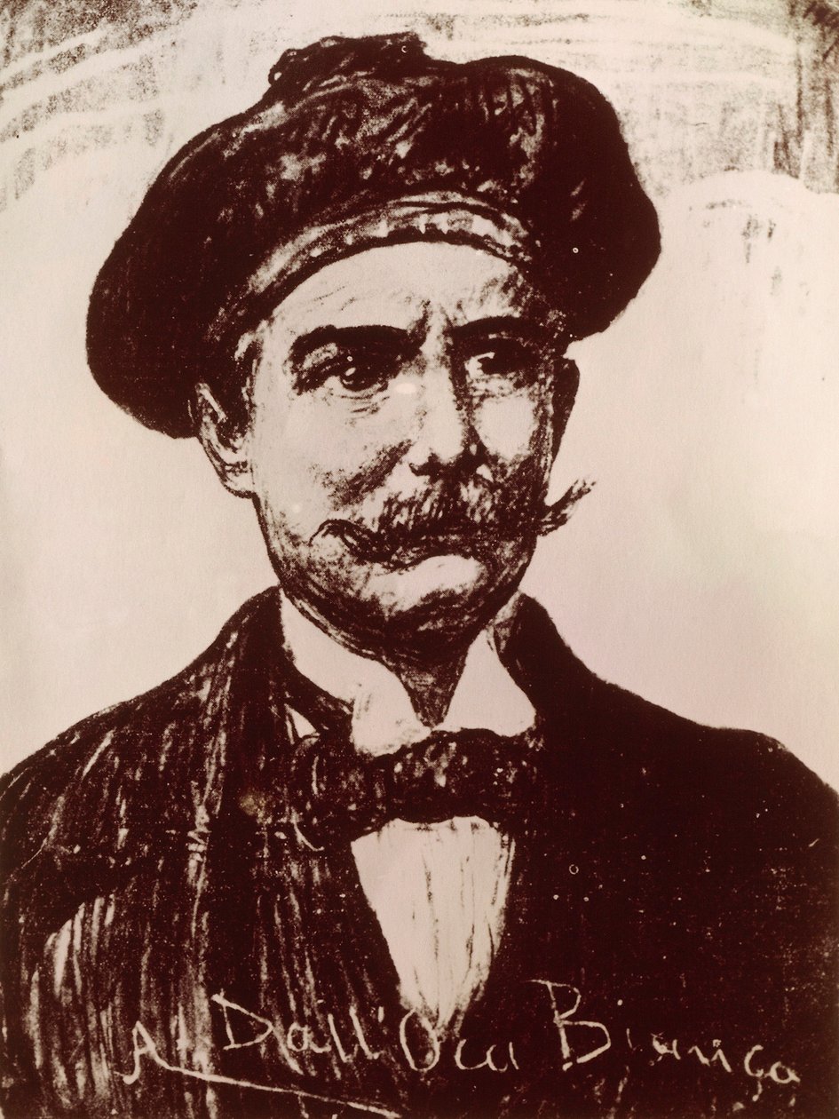 Portrait of Emilio Salgari by Italian School