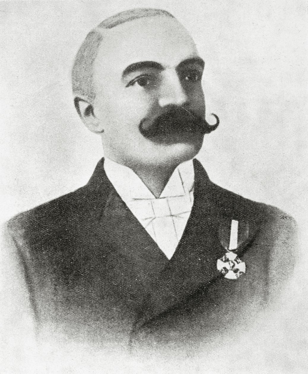 Portrait of Emilio Salgari by Italian School