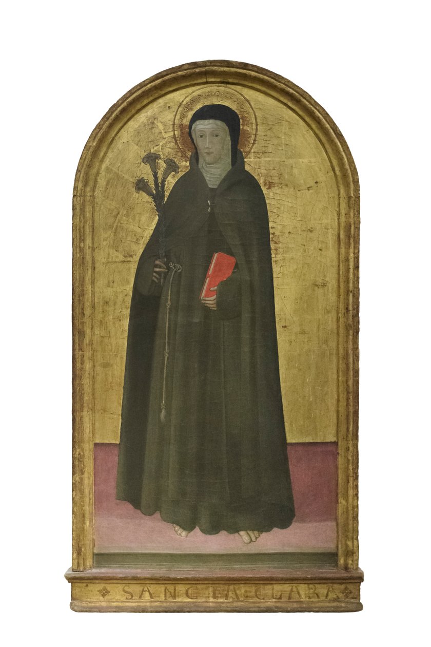 Saint Clare of Assisi by Italian School