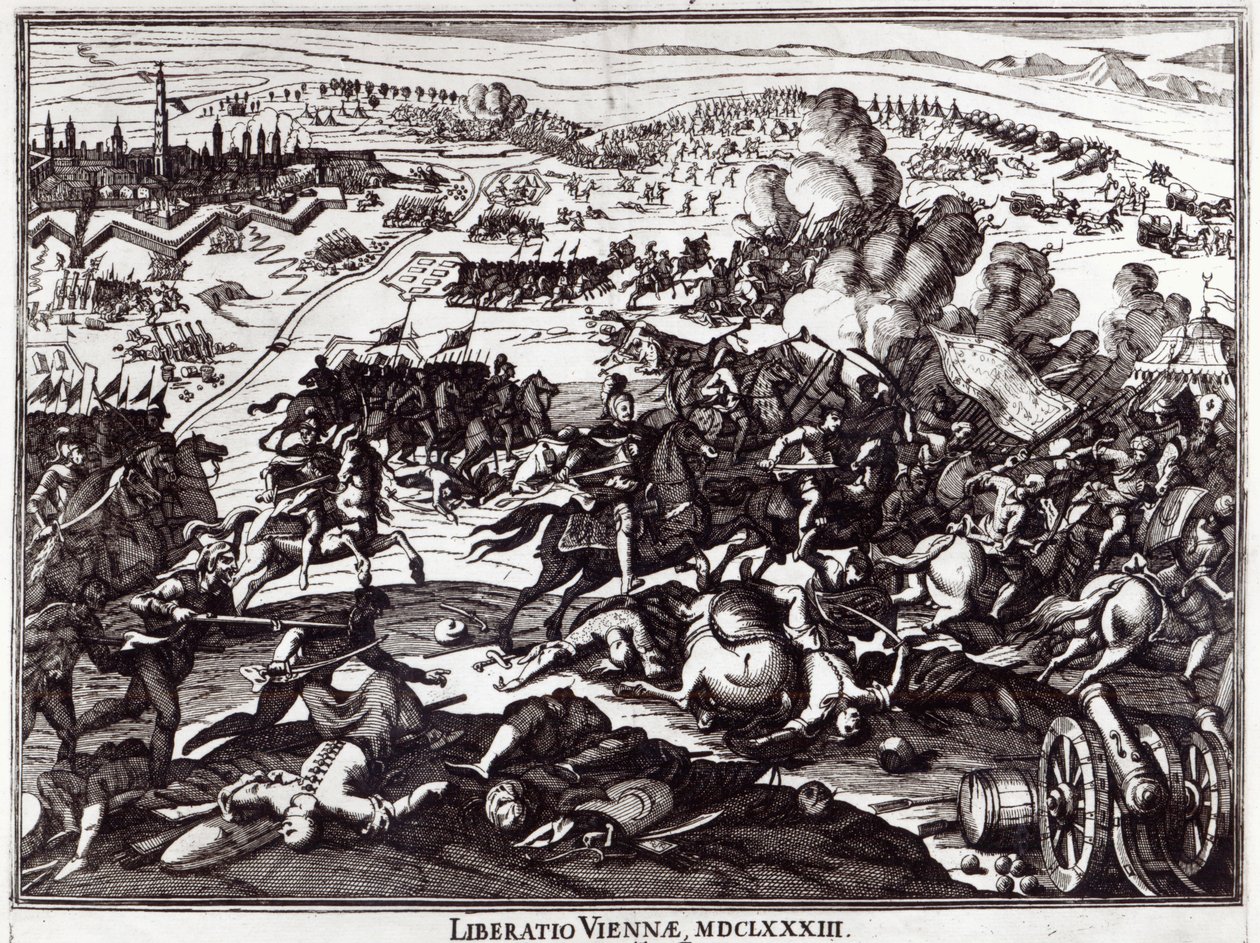 The 1683 Siege of Vienna by Italian School