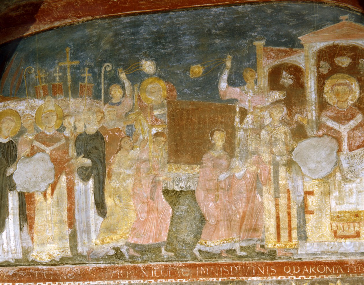 The Miracle of the Temple by Italian School