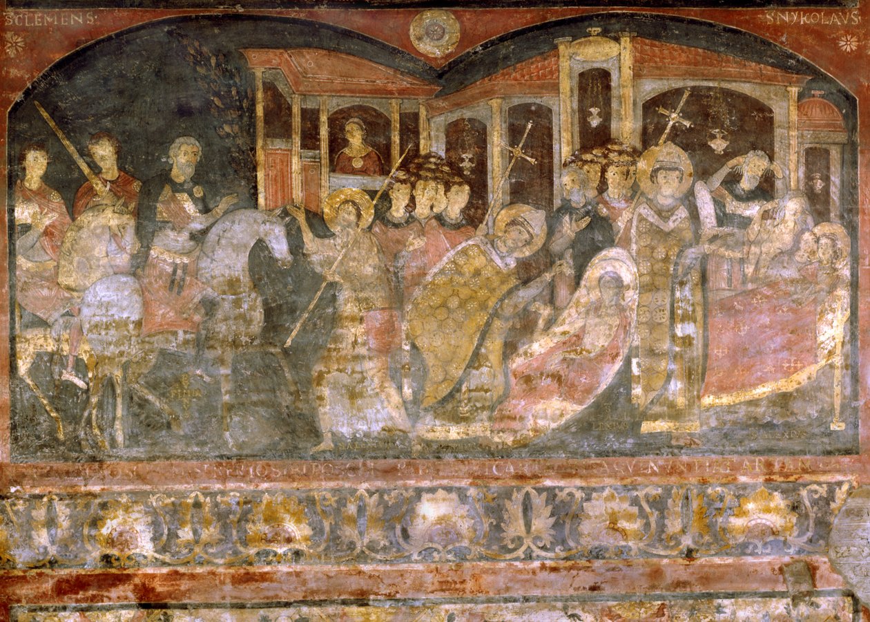 Transfer of the body of St Clement by Italian School