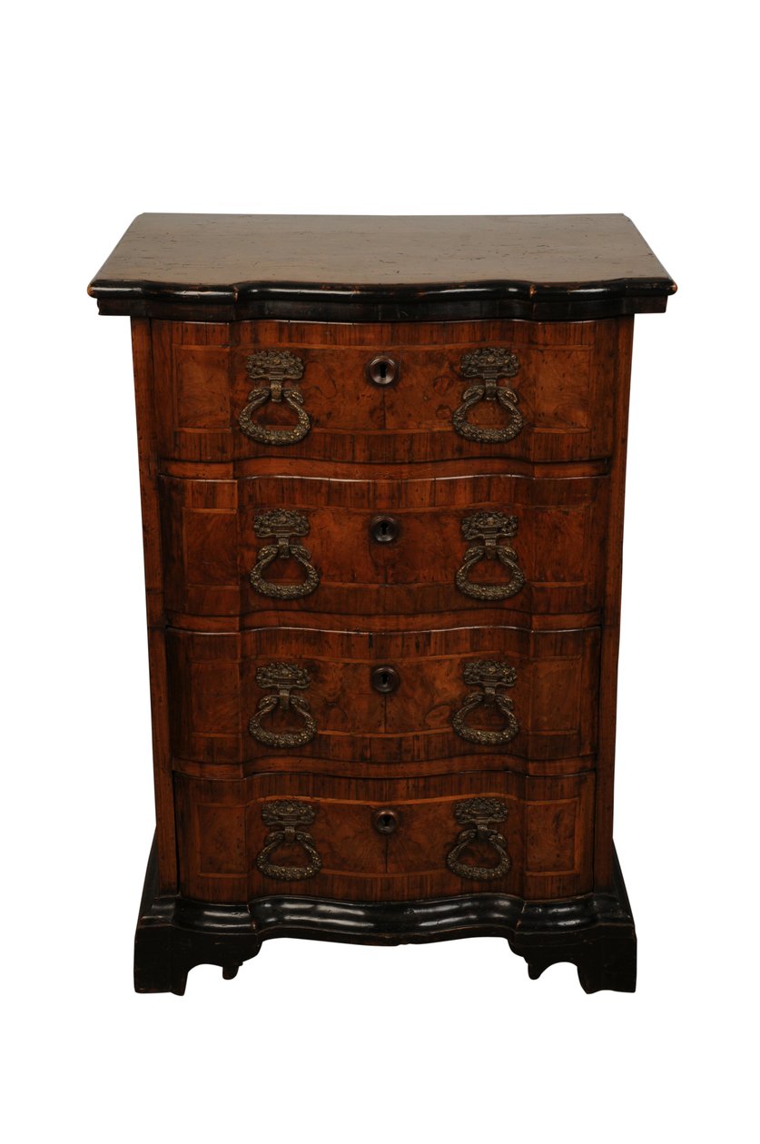 Walnut Chest of Drawers, c.1730 by Italian School