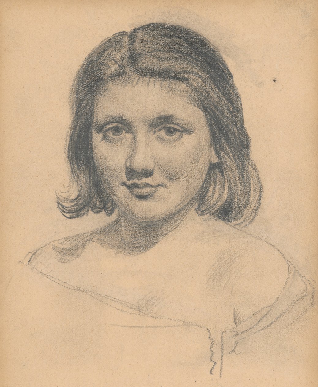 Portrait Study of a Female Model by Ivan Zabota