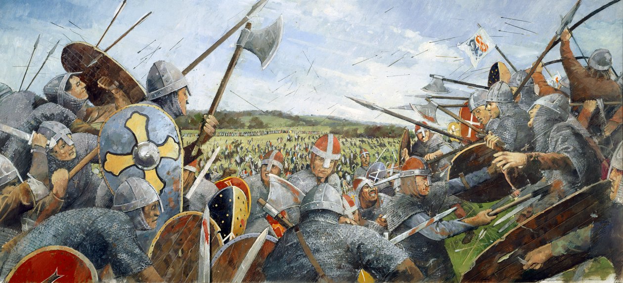 Battle of Hastings, 1066 by Ivan Lapper