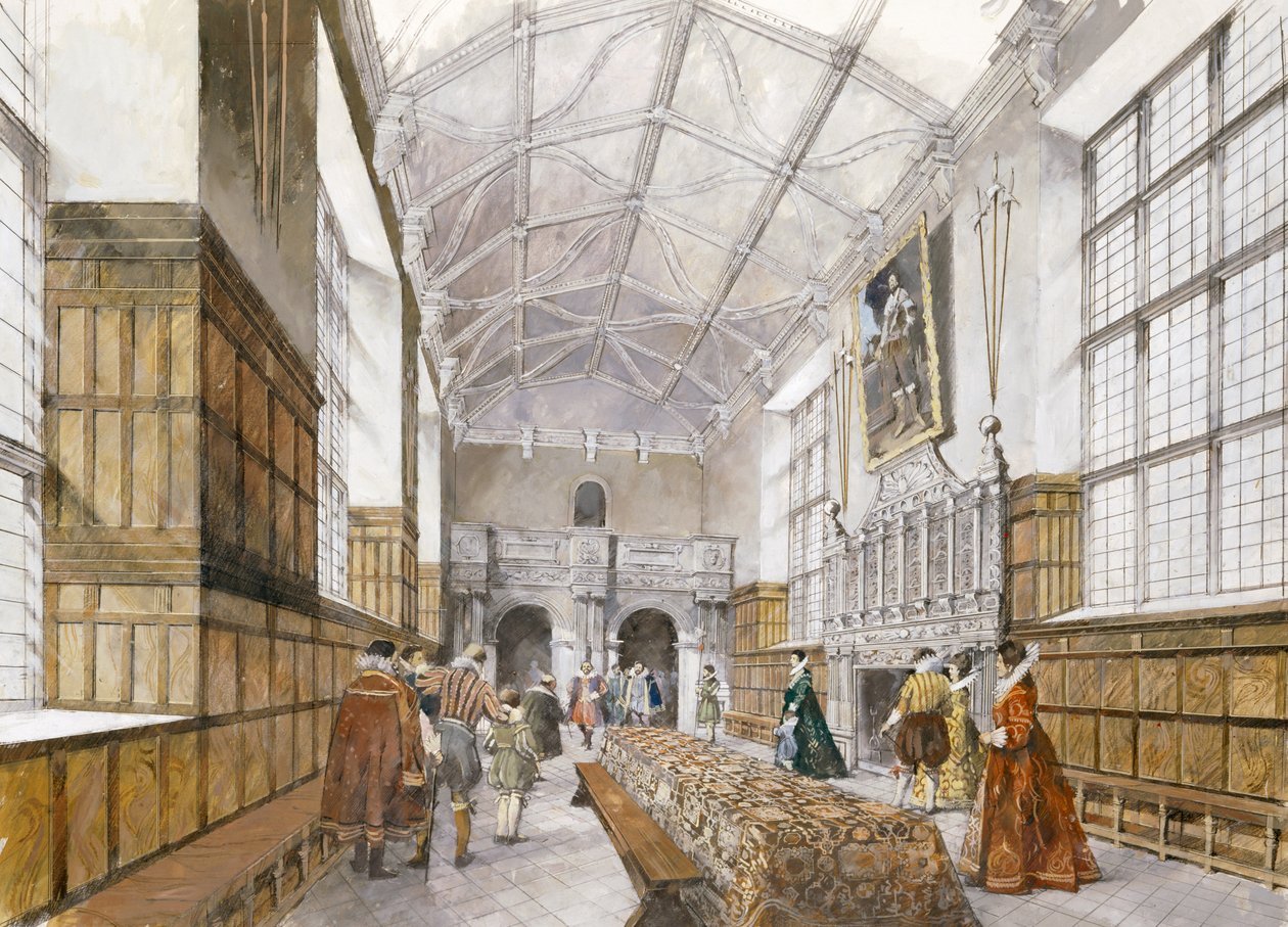 Kirby Hall by Ivan Lapper