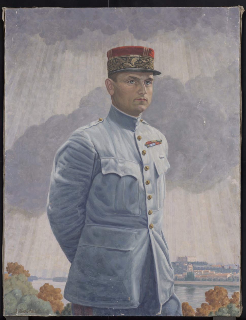 Portrait of Milan Rastislav Štefánik by Ivan Zabota