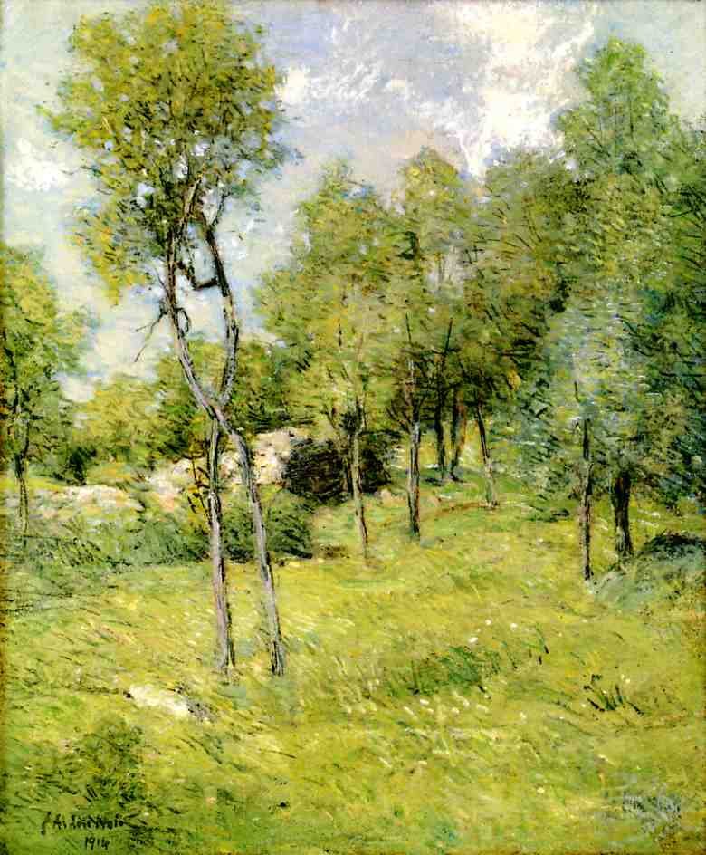 Midsummer Landscape by J. Alden Weir