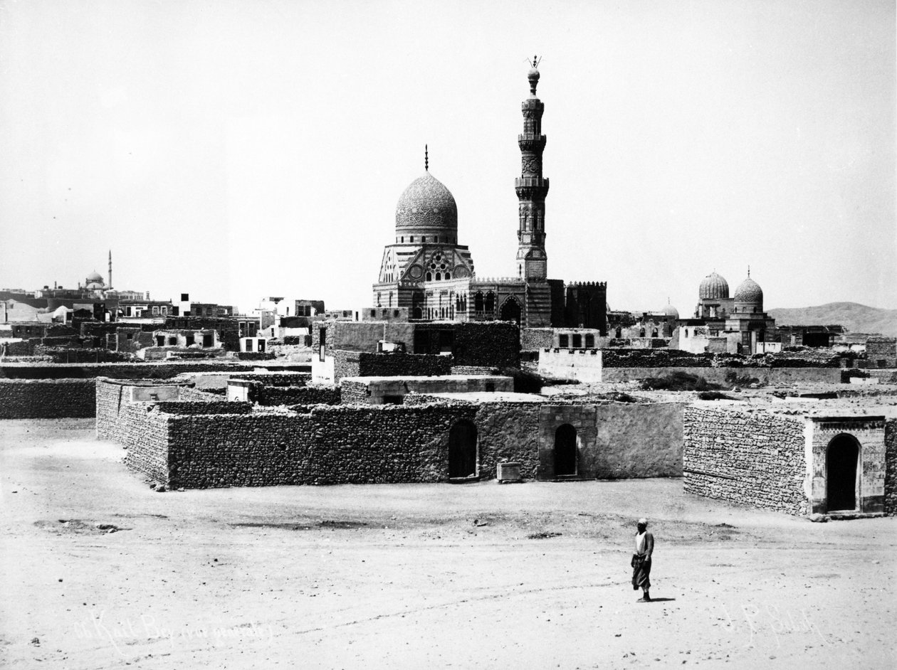 Mosque of Qaytbay, Cairo by J. Pascal Sebah